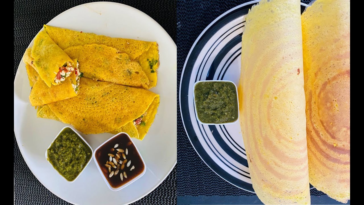 Moong Dal Chilla and Moong Dal Dosa | Grover's Kitchen