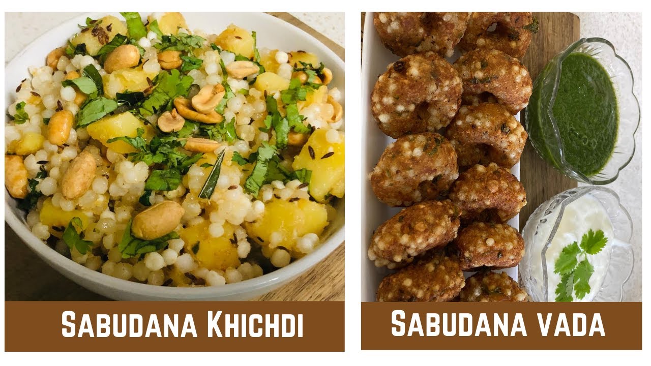 (Navratri Special) Sabudana Khichdi and Sabudana Vada